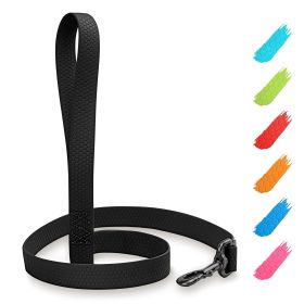 Waterproof Dog Leash 4 Ft x 1 in Anti Slip Dog Leash for Large Small and Medium Dogs Heavy Duty Dog Leash with Water and Dirt Resistant Long Or S